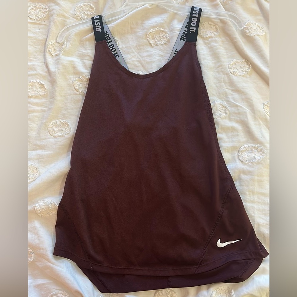 Nike Purple Racer Back Tank Top, S